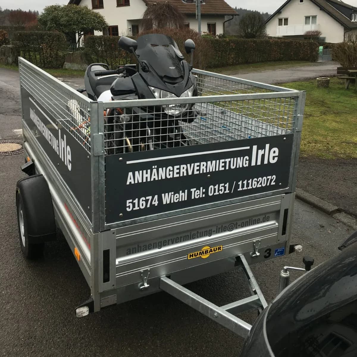 Motorradanhänger, Foto 1 von 3